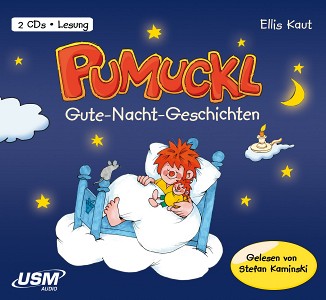 Cover, Hoerbuch Pumuckl - Gute-Nacht-Geschichten, USM, Covergrafik: B.v.Johnson